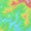 上水峪 topographic map, elevation, terrain