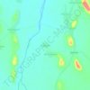 Magarda topographic map, elevation, terrain