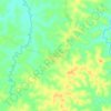 Caniguing topographic map, elevation, terrain