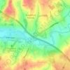 Passingford Bridge topographic map, elevation, terrain