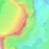 Toti topographic map, elevation, terrain