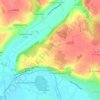Haut de Gorge Sèche topographic map, elevation, terrain