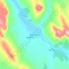 Redelinghuys topographic map, elevation, terrain