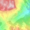 Senatello topographic map, elevation, terrain