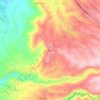 Altagracia topographic map, elevation, terrain