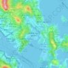 Tseung Kwan O topographic map, elevation, terrain