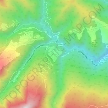 Nerito topographic map, elevation, terrain