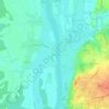 La Colonne topographic map, elevation, terrain