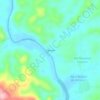 Capivara topographic map, elevation, terrain