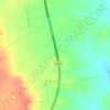 Hombre Muerto topographic map, elevation, terrain