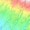 San Juan Sur topographic map, elevation, terrain