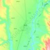 预旺镇 topographic map, elevation, terrain