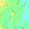 Saleby topographic map, elevation, terrain