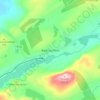 Fintown topographic map, elevation, terrain