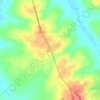 Yataity topographic map, elevation, terrain