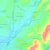 Spring Lake Estates topographic map, elevation, terrain