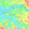 Ranomut topographic map, elevation, terrain