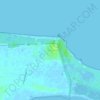 Marina di Lesina topographic map, elevation, terrain