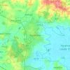 Hailsham topographic map, elevation, terrain