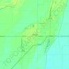 Kennett topographic map, elevation, terrain