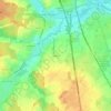 Mépilley topographic map, elevation, terrain