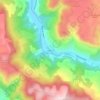 Lapeyre topographic map, elevation, terrain