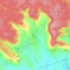 Hameau d'Eaux topographic map, elevation, terrain