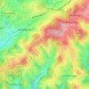 Wilhelmstal topographic map, elevation, terrain