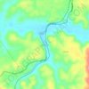 Glenmary topographic map, elevation, terrain
