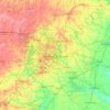 Wake topographic map, elevation, terrain