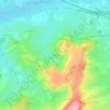 Nanteuil topographic map, elevation, terrain
