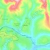 Gasabo topographic map, elevation, terrain