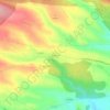 El Ganso topographic map, elevation, terrain