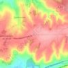 Le Cadran topographic map, elevation, terrain