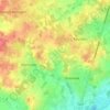Rode topographic map, elevation, terrain