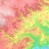 Loiwein topographic map, elevation, terrain