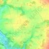 Grauen topographic map, elevation, terrain