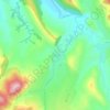 Bili Oslavy topographic map, elevation, terrain