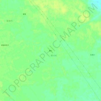 德兴 topographic map, elevation, terrain
