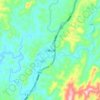 万佛山镇 topographic map, elevation, terrain