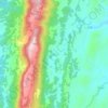 白象山 topographic map, elevation, terrain