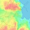 Mezarc'hant topographic map, elevation, terrain