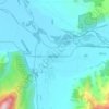 Murchison topographic map, elevation, terrain
