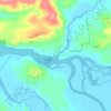 Chepu topographic map, elevation, terrain