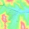 Samaipata topographic map, elevation, terrain