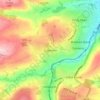 Oakworth topographic map, elevation, terrain