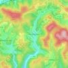 Herzhausen topographic map, elevation, terrain