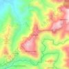 El Naranjo topographic map, elevation, terrain