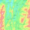 城步县 topographic map, elevation, terrain