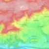 Rabis topographic map, elevation, terrain